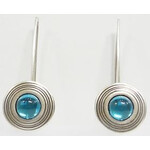 Ragalaxys Ohrringe Saturn Türkis