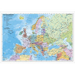 Stiefel Kontinent-Karte Europa politisch