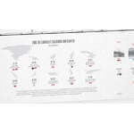 Diese Karte zeigt eine Vielzahl weiterer Informationen am oberen und unteren Rand.