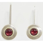 Ragalaxys Ohrringe Saturn rot