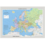 Libreria Geografica Mappa Continentale Europa fisica e politica