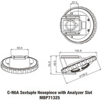 Nikon C-NA Nosepiece with Analyzer Slot