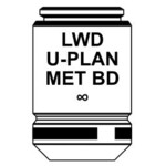 Optika Obiettivo IOS LWD U-PLAN MET BD objective 10x/0.30, M-1095