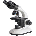 Kern Microscopio Bino Achromat 4/10/40/100, WF10x18, 3W LED, recharge, OBE 113