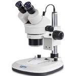 Kern Microscopio stereo zoom OZL 465, bino, Ringl, Greenough, 0,7-4,5x, HWF10x20, 3W LED