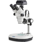 Kern Mikroskop OZM544C832, trino, 7-45x, HWF 10x23, Auf-Durchlicht, LED 3W, Kamera, CMOS, 5MP, 1/2.5", USB 3.0
