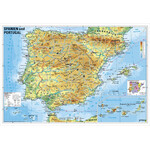 Stiefel Landkarte Spanien und Portugal