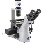 Microscope inversé Optika IM-3LD4, trino, IOS U-PLAN F, LED-FLUO, LWD, 400x, 4 empty filter slots