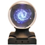 Sphere with optional LED base plate and stand