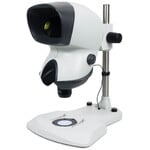 Vision Engineering Stereo zoom microscope MANTIS Elite-Cam, MHDVF-TS, Säulenstativ, Auf-Durchlicht, LED, Kamera, 2MP, Vifox SW, o. Objektive