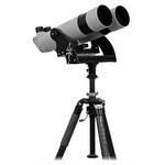 Omegon Brightsky 30x100 45° binoculars including Neptune fork mount with centre column and tripod