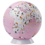 emform Glob Wildlife World Pink 25cm