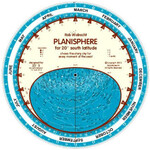 Rob Walrecht Sterrenkaart Planisphere 20°S 25cm