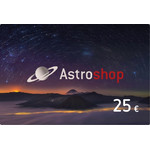 Astroshop voucher at a Value of 25 €