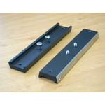 APM Placa tipo cauda de andorinha de 200mm com proteção de aço inoxidável