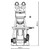 Motic Microscopio BA310 MET-T, trinoculare, (3"x2")