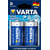 Varta Size D batteries, 'High Energy', pack of 2