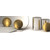 Bacher Verlag Neoballs magnetic balls set 54 pieces gold