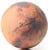 AstroReality Raised relief globe MARS Classic