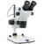 Optika Microscopio stereo zoom SZO-3, bino, 6.7-45x, Säulenstativ, Auf-, Durchlicht