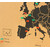 Miss Wood Mappa Continentale Woody Map Europa schwarz XL