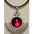 Ragalaxys Necklace Hypatia Sundial Red