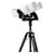 Omegon Montura Pro Neptune fork mount with centre column and tripod