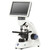 Euromex Microscopio Mikroskop MicroBlue, MB.1051-LCD, 5.6 inch LCD Bildschirm, Achr. 4/10/S40x Objektive, DIN 35mm perf., 40x - 400x, LED, 1W, Kreuztisch