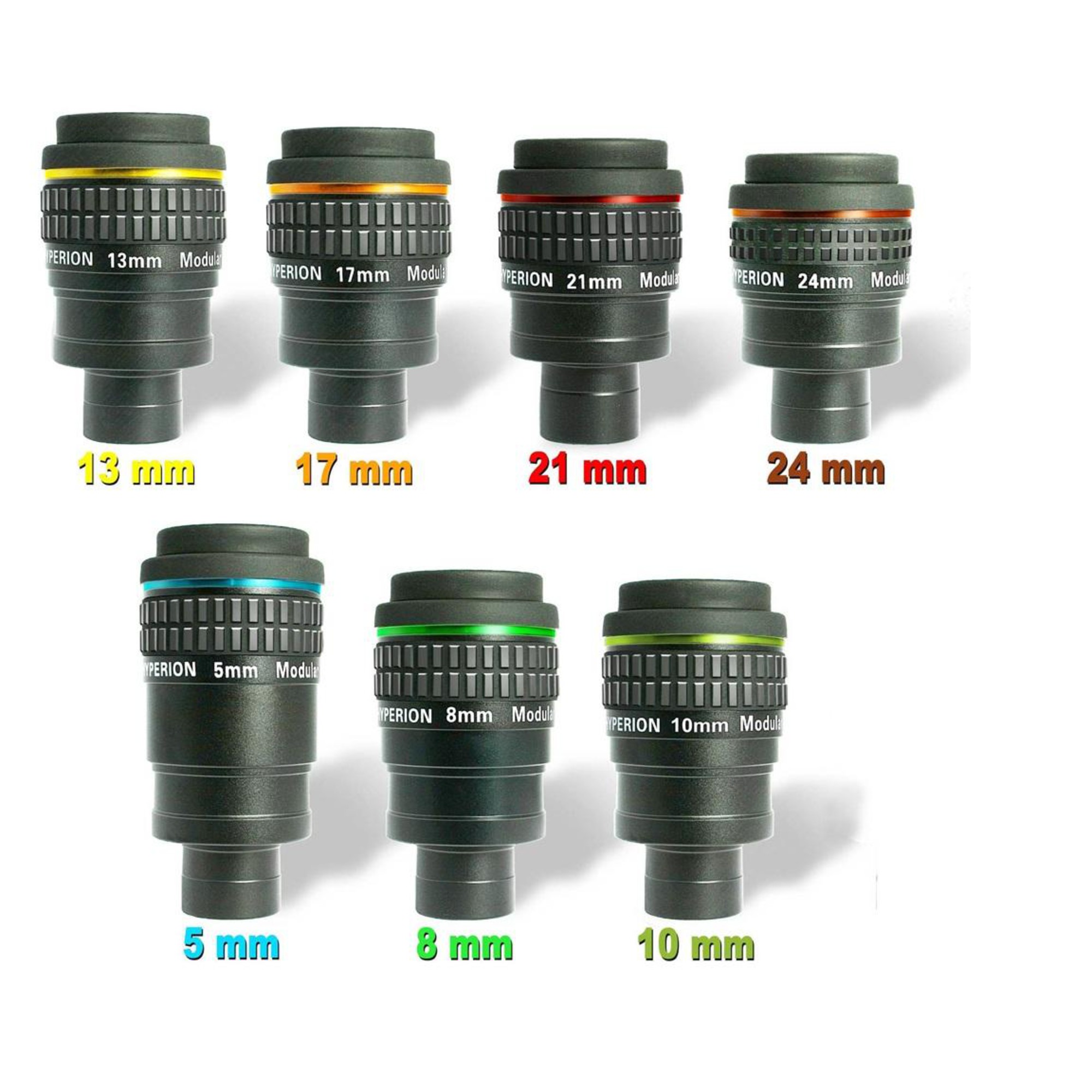 Baader Complete set of Hyperion eyepieces 5 / 8 / 10 / 13 / 17 / 21 / 24mm