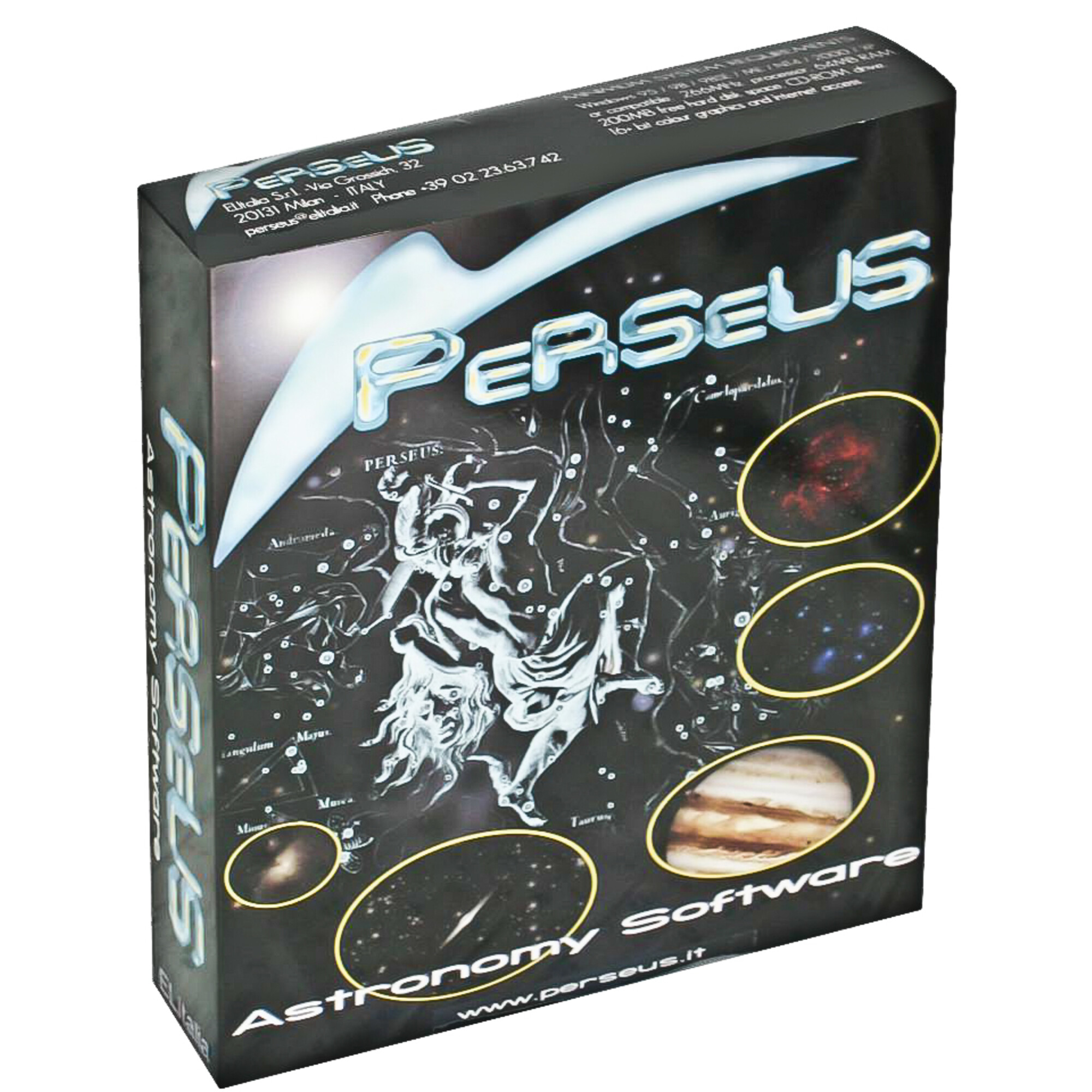 10 Micron 'Perseus' PC and telescope control software