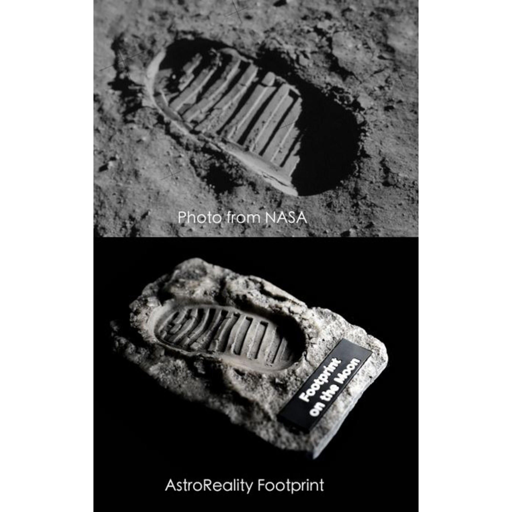 AstroReality Footprint on the Moon