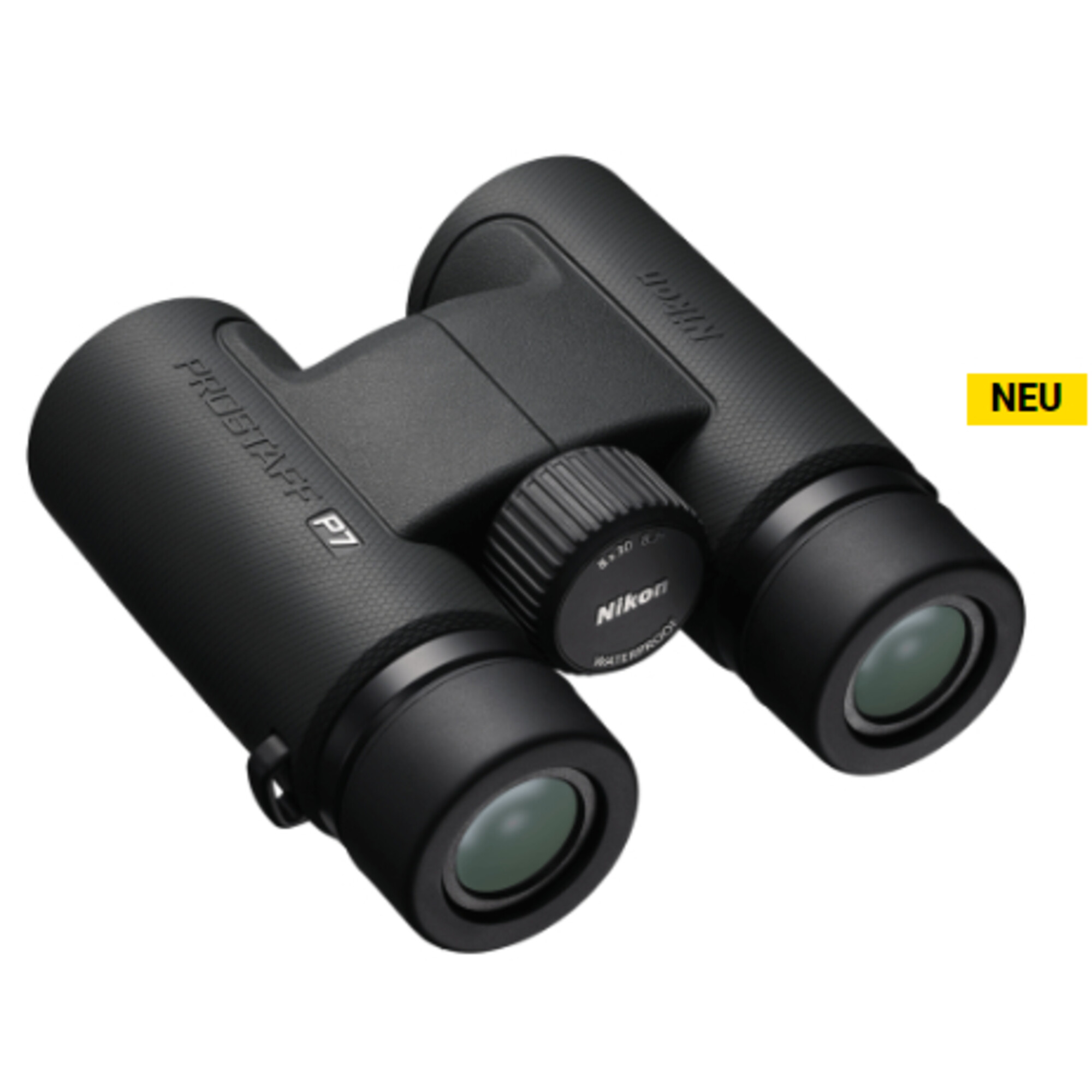 Nikon Prostaff P3 10x42 (16777) Black Binoculars Bundle With Lens Pen, And Cloth - High Powered Compact Adult Binoculars For Hunting, Bird Watching, And Hiking Essentials, Zoom Lightweight Travel