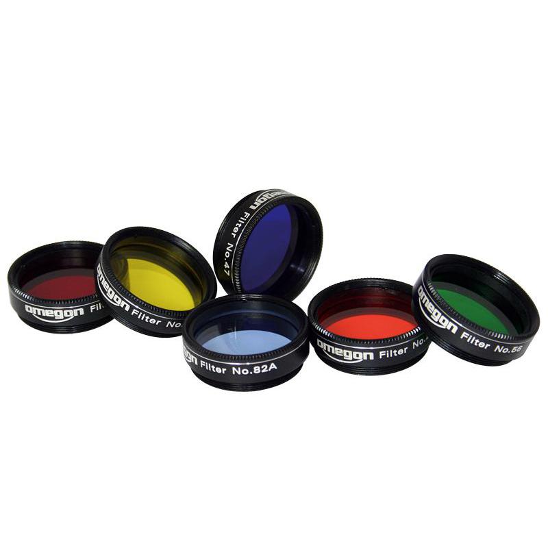 Omegon Lot de filtres colorés 31,75 mm (6 pièces)