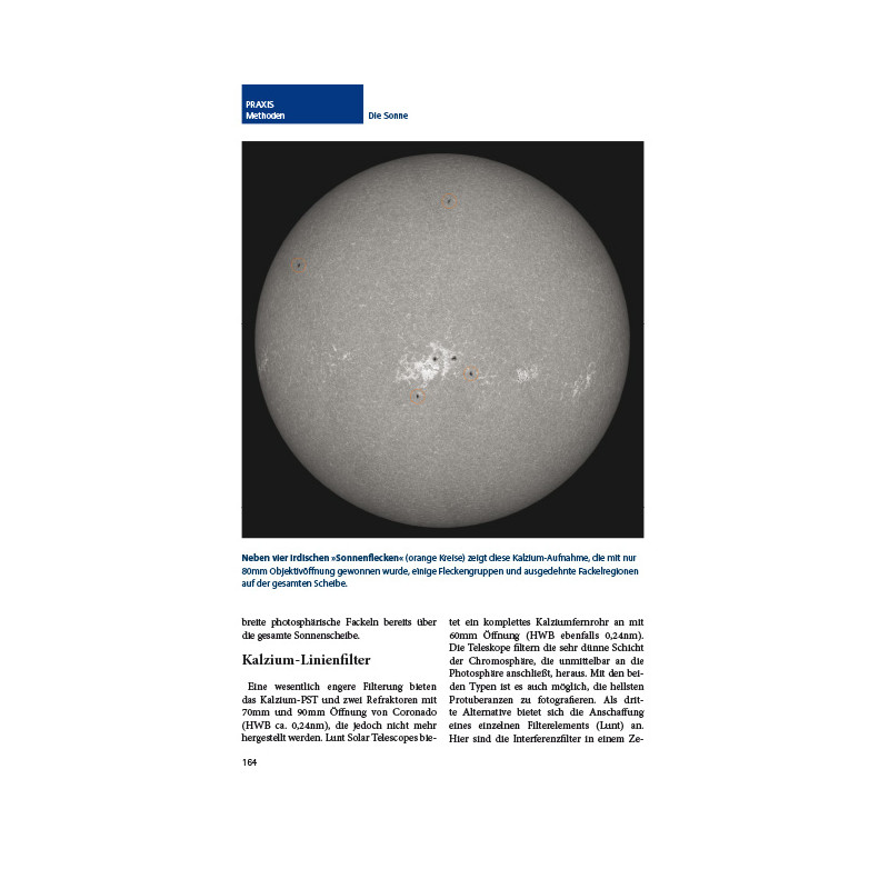 Oculum Verlag Buch Die Sonne - Eine Einführung für Hobby-Astronomen