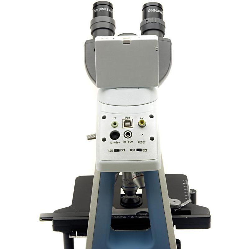 Optika Microscope DM25 binocular, digital, 3 Mpixels with 2.5' LCD screen