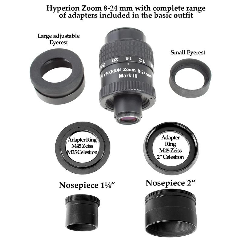 Baader Hyperion 8-24mm Clickstop Zoomokular Mark III 2"