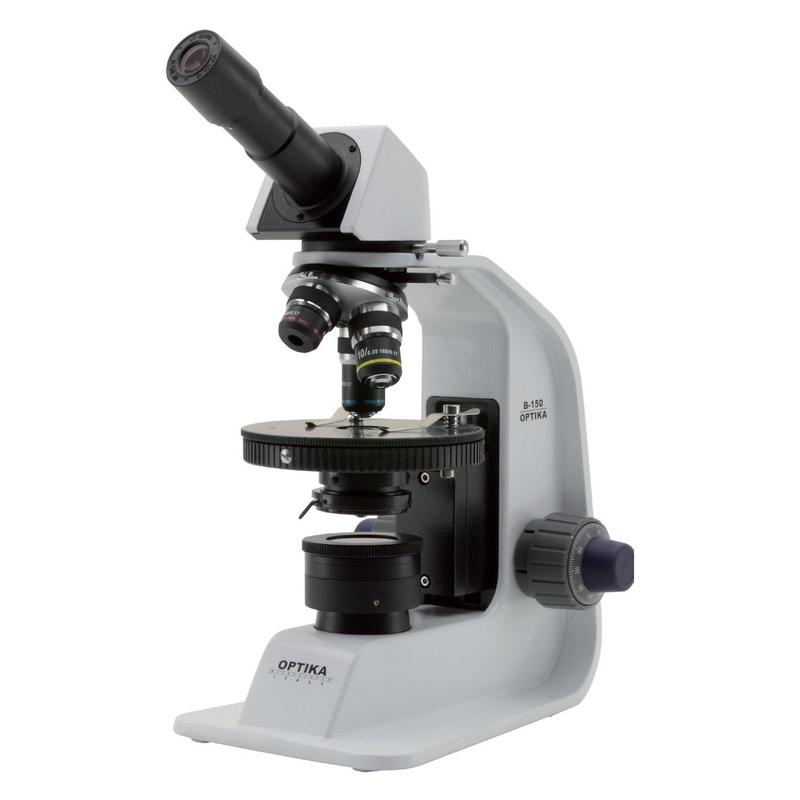 Optika Microscope B-150POL-M, Monocular, Polarization, LED