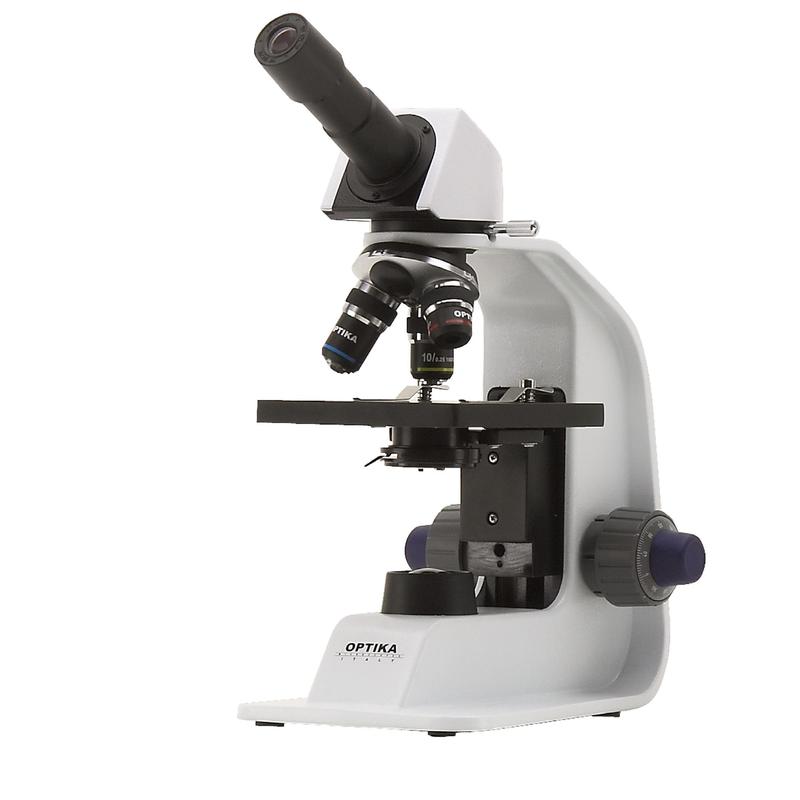 Optika Microscopio B-151, mono, DIN, achro, 40-400x, LED 1W