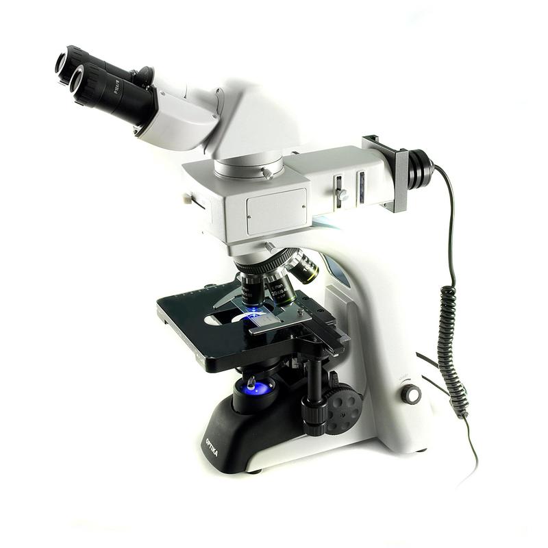 Optika Microscopio B 353LD1, Trinocular, Fluorescence, X-LED