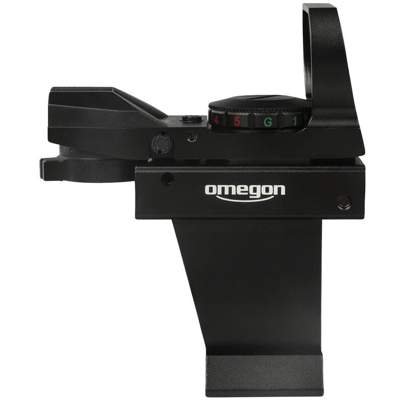 Omegon Deluxe Red Dot Finder with base