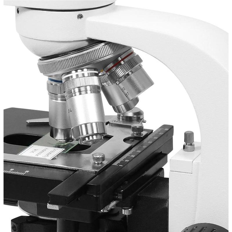 Omegon Mikroskop-Set, Binoview,1000x, LED, Präparationszubehör, Mikroskopiebuch