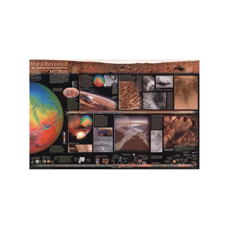 National Geographic Poster Marte, il pianeta rosso