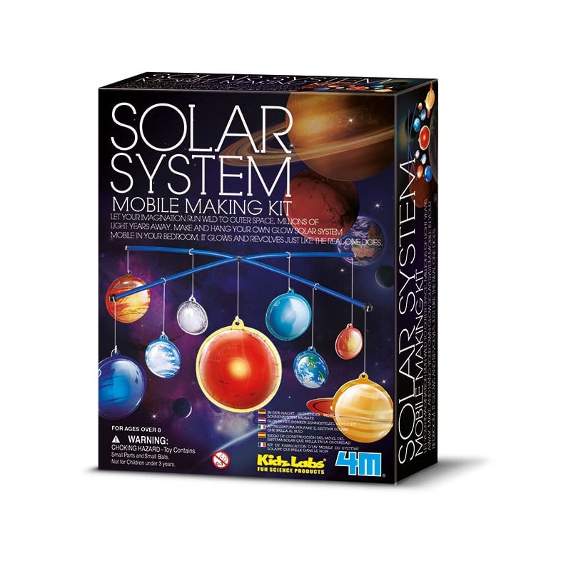 HCM Kinzel Glow Solar System Mobile Making Kit