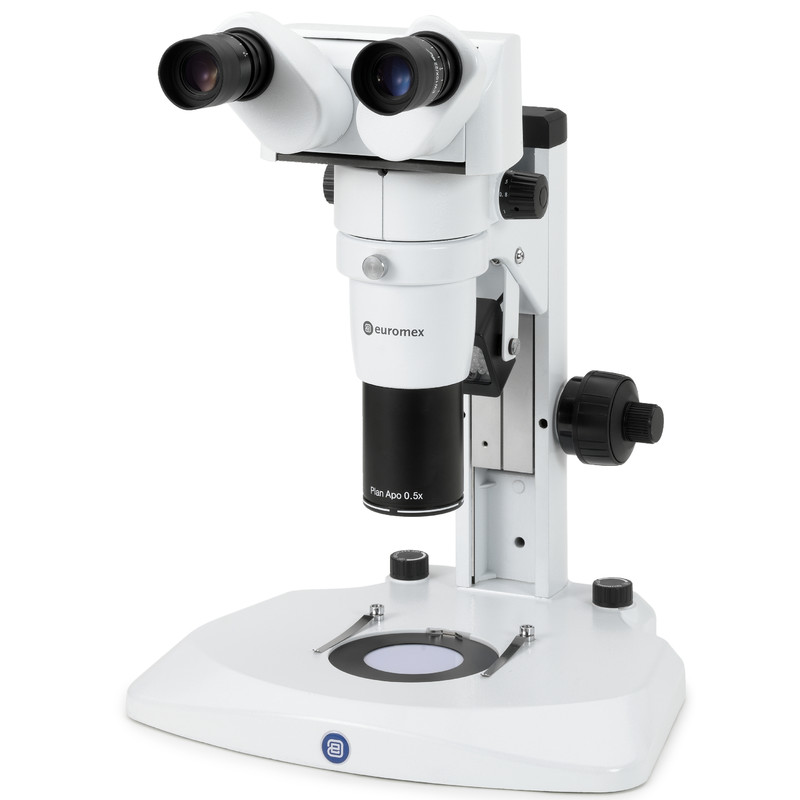 Euromex Stereomicroscopio DZ.1100, testata binoculare ergonomica, 8x-80x, LED