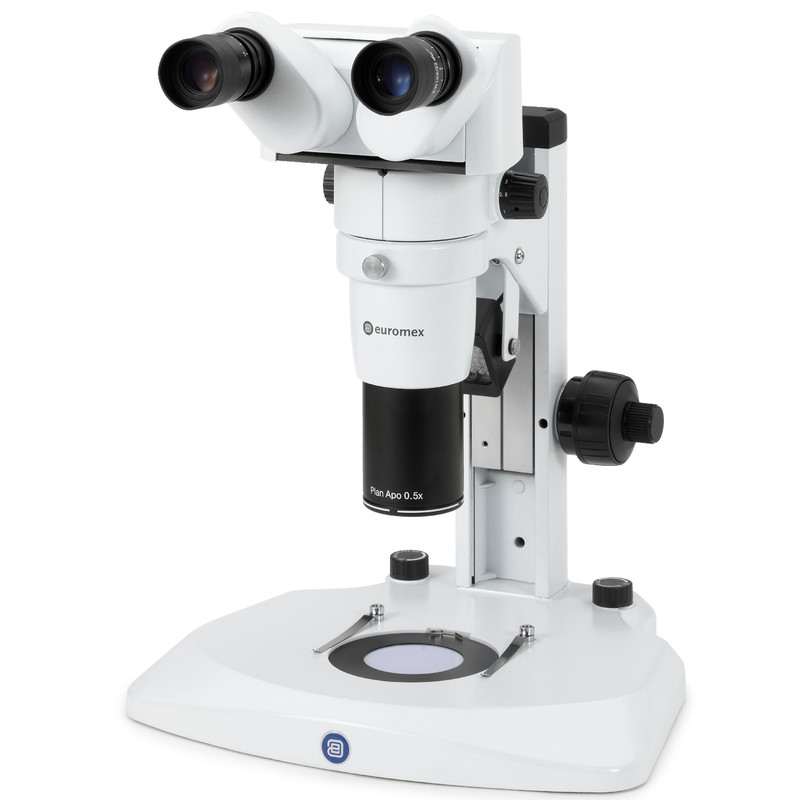 Euromex stereo zoom microscope DZ.1100, ergo bino head 8x80x, LED