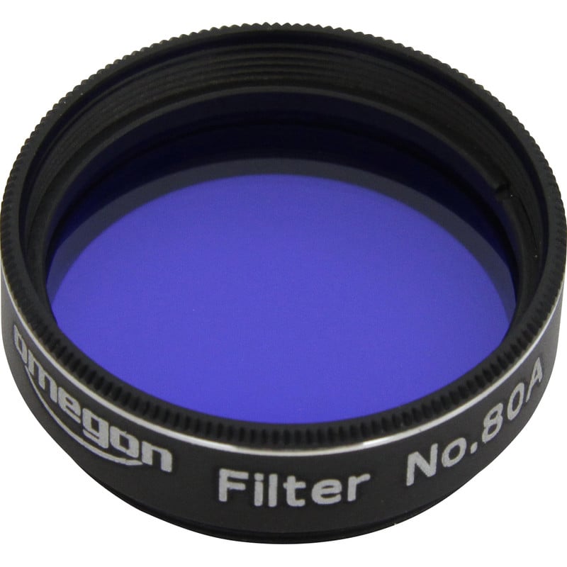 Omegon Filters #80A 1.25'' colour filter, blue