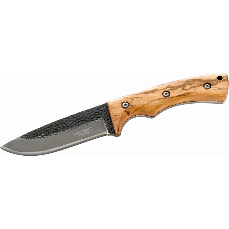 Herbertz Sheath knife, zebra wood grip, 104210