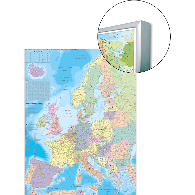 Stiefel Europa, mapa organizacyjna