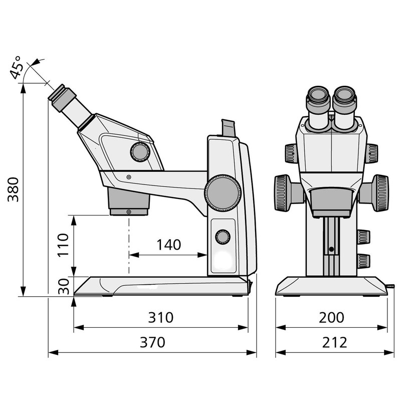 Microscope stéréo zoom ZEISS Stemi 305, MAT, bino, ESD, Greenough, w.d