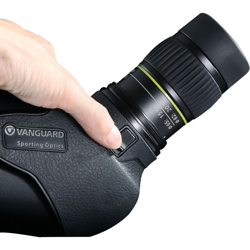 Vanguard Endeavor HD 65A angled eyepiece spotting scope + 15-45X zoom eyepiece